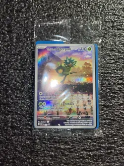 Pokemon Teal Mask Ogerpon 123 Scarlet & Violet Twilight Masquerade Promo SEALED - Image 1