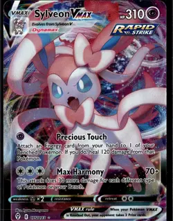 Sylveon VMAX Ultra Rare SWSH07: Evolving Skies 075/203 LP - Image 1