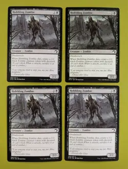 Hobbling Zombie x4 Innistrad: Midnight Hunt 4x Magic the Gathering MTG - Image 1
