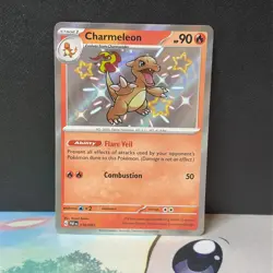 Shiny Charmander SV6/SV94 Charmeleon SV7/SV94 Hidden Fates NM 3 card LOT Pokemon - Image 3