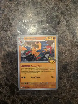 Pokemon Chicago Field Museum Fossil Archeops Promo Card 051/086 Sealed - Image 1