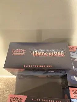 Lot of 4 - Pokemon TCG Chaos Rising Elite Trainer Box ETB SEALED NEW - Image 2