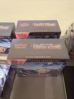 Lot of 4 - Pokemon TCG Chaos Rising Elite Trainer Box ETB SEALED NEW - Image 4