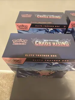 Lot of 4 - Pokemon TCG Chaos Rising Elite Trainer Box ETB SEALED NEW - Image 5