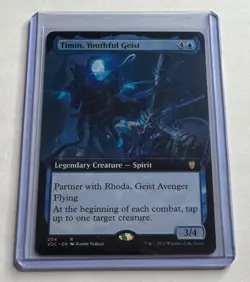 TIMIN, YOUTHFUL GEIST EXTENDED ART 54 COMMANDER: INNISTRAD: CRIMSON VOW MTG NM/M - Image 1