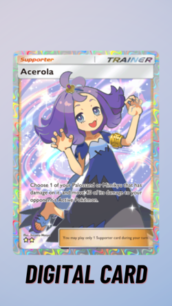 Acerola Celestial Guardians Pokemon TCG Pocket 2 Star ⭐⭐ (English) - Image 1