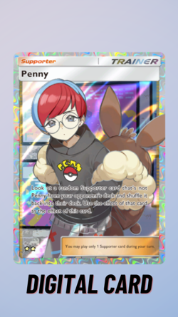 Penny Full Art Paldean Wonders Pokemon TCG Pocket 2 Star ⭐⭐ (English) - Image 1
