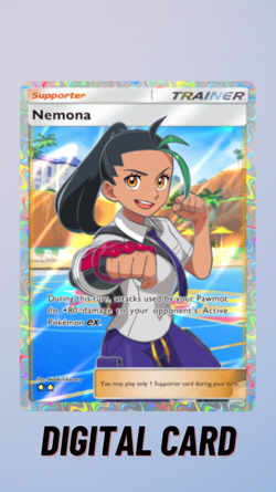 Nemona Full Art Paldean Wonders Pokemon TCG Pocket 2 Star ⭐⭐ (English) - Image 1