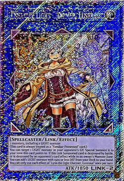 Lyna the Light Charmer, Lustrous RA04-EN081 (PSR) - Image 1