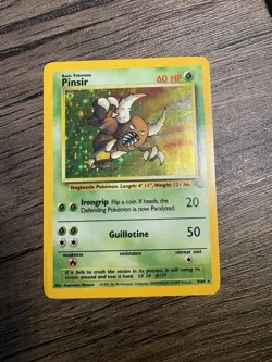Pinsir ~ 9/64 ~ Holo ~ JUNGLE WOTC ~ HEAVY PLAY ~ Pokemon Card - Image 1