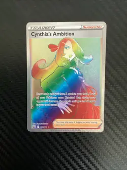 Holofoil - Cynthia's Ambition (Secret) - 178/172 - SWSH09: Brilliant Stars - NM - Image 1