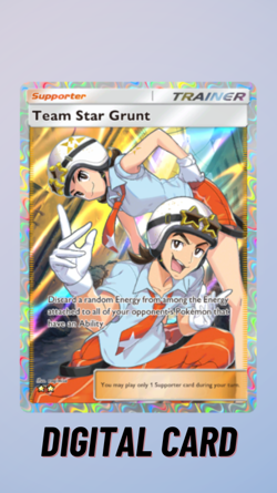 Team Star Grunt Full Art Paldean Wonders Pokemon TCG Pocket 2 Star ⭐⭐ (English) - Image 1