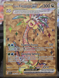 The Pokemon Company 2024 English Pokemon TCG Alolan Exeggutor ex 248/191 - Image 1