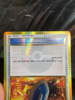 Pokemon VS Seeker 110/108 XY Roaring Skies Gold Holo Secret Rare Trainer Card LP - Image 4