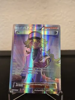 N (supporter) 105a/124 Pokemon Fates Collide Alternate Full Art Promo Card NM - Image 1