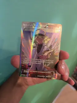 N (supporter) 105a/124 Pokemon Fates Collide Alternate Full Art Promo Card NM - Image 3