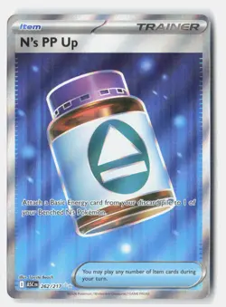 Pokemon tcg ME: Ascended Heroes N's PP Up Near Mint or Better - Image 1
