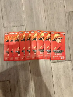 9x-One Piece TCG: Carrying On His Will Sleeved Booster OP-13 English - Image 1