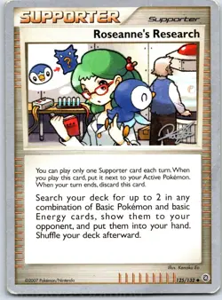 Roseanne's Research (Paul Atanassov) 125/132 World Champ Decks Pokemon MP - Image 1