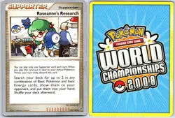 Roseanne's Research (Paul Atanassov) 125/132 World Champ Decks Pokemon MP - Image 3