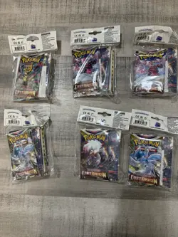 Lot of 6 Pokemon Lost Origin Mini Portfolio + Booster Pack Factory Sealed - Image 2