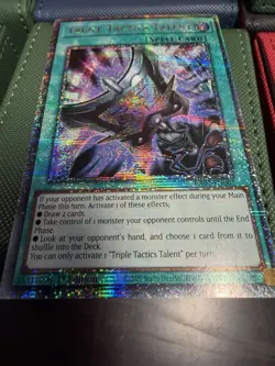 EU Print NM Triple Tactics Talent Quarter Century Secret Rare RA01-EN063 - Image 2