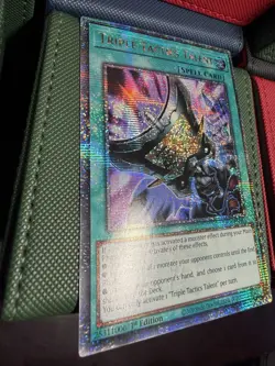 EU Print NM Triple Tactics Talent Quarter Century Secret Rare RA01-EN063 - Image 3