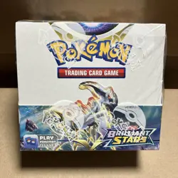 Pokemon TCG: Sword and Shield - Brilliant Stars Booster Box - Factory Sealed - Image 1