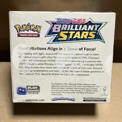 Pokemon TCG: Sword and Shield - Brilliant Stars Booster Box - Factory Sealed - Image 2