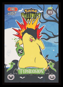 Typhlosion #65 - Circle Holo - Collectoons Halloween 2025 - Pokemon Card - Image 1