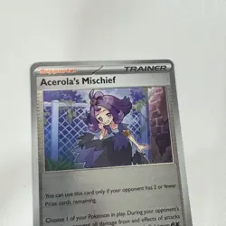 Acerola's Mischief 113/132 Reverse Holo Pokemon TCG: Mega Evolution - NM - Image 5