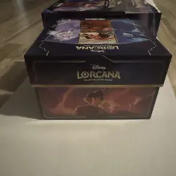 Disney Lorcana TCG "The First Chapter" Trove Box Empty Excellent Condition - Image 3