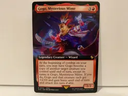 x1 NM Gogo, Mysterious Mime (Extended Art) Regular MTG: Commander Final Fantasy - Image 1