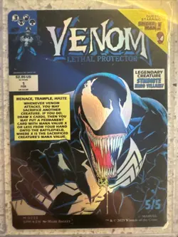 MTG Marvel Eddie Brock Borderless Foil - VENOM #0233 - Image 2