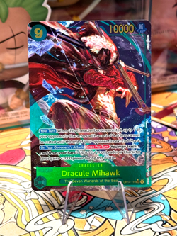 Dracule Mihawk - OP14-119 (Alternate Art) OP14-119 The Azure Sea's Seven Foil NM - Image 1