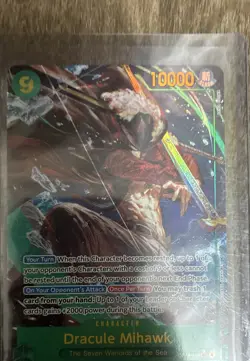 Dracule Mihawk - OP14-119 (Alternate Art) OP14-119 The Azure Sea's Seven Foil - Image 1