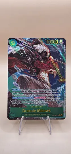 Dracule Mihawk - OP14-119 (Alternate Art) OP14-119 The Azure Sea's Seven Foil - Image 1