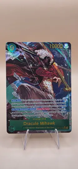 Dracule Mihawk - OP14-119 (Alternate Art) OP14-119 The Azure Sea's Seven Foil - Image 1