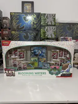 Pokemon TCG Scarlet & Violet 151 Blooming Waters Premium Collection New Sealed - Image 1