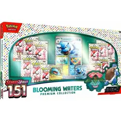Sealed Pokemon TCG Scarlet & Violet 151 Blooming Waters Premium Collection Box - Image 1