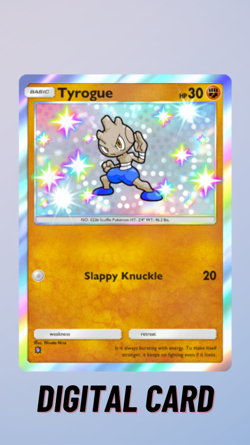 Tyrogue Shiny Fantastical Parade Pokemon TCG Pocket 1 Star ⭐ (English) - Image 1