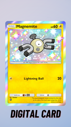 Magnemite Shiny Wisdom Of Sea And Sky Pokemon TCG Pocket 1 Star ⭐ (English) - Image 1