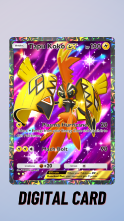 Tapu Koko EX Extradimensional Crisis Pokemon TCG Pocket 2 Star ⭐⭐ (English) - Image 1