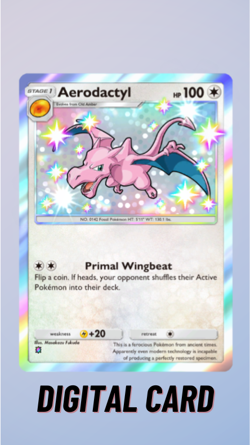 Aerodactyl Extradimensional Crisis Pokemon TCG Pocket Trade 1 Star⭐ (English) - Image 1