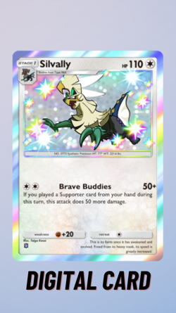 Silvally Shiny Crimson Blaze Pokemon TCG Pocket 1 Star ⭐ (English) - Image 1