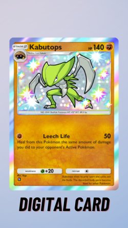 Kabutops Shiny Fantastical Parade Pokemon TCG Pocket 1 Star ⭐ (English) - Image 1