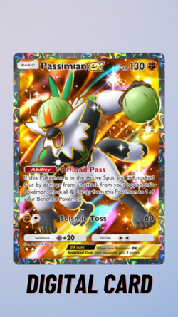 Passimian EX Celestial Guardians Pokemon TCG Pocket 2 Star ⭐⭐ (English) - Image 1
