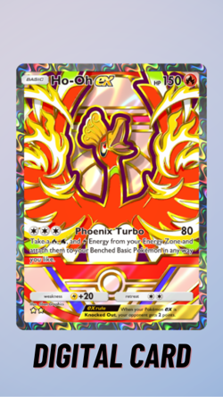 Ho-oh EX Full Art Deluxe Pack ex Pokemon TCG Pocket 2 Star ⭐⭐ (English) - Image 1