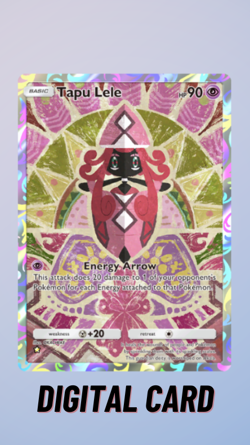 Tapu Lele Full Art Celestial Guardians Pokemon TCG Pocket 1 Star ⭐ (English) - Image 1