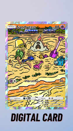 Sandygast Full Art Celestial Guardians Pokemon TCG Pocket 1 Star ⭐ (English) - Image 1